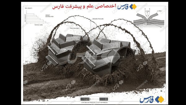 خودروهای قدرتمند جنگی که باتلاق‌ را به راحتی رد می‌کند